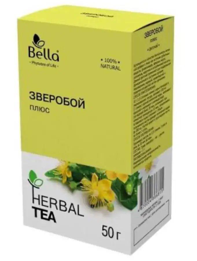Зверобой  плюс 50г (фито-чай "Белла")