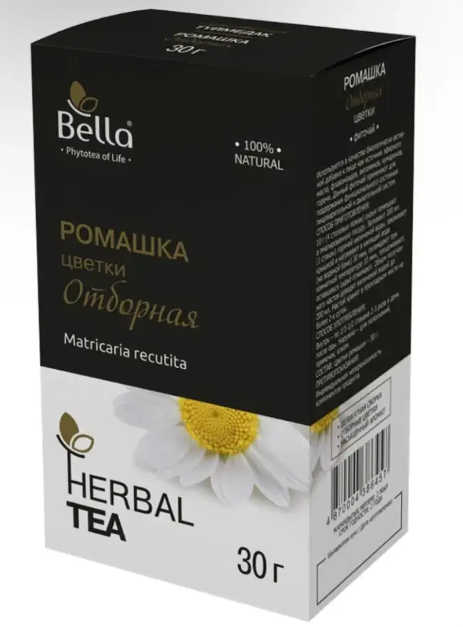 Ромашка  отборная 30г  (фито-чай "Белла")