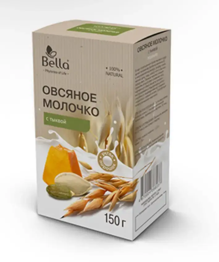 Овсяное молочко с тыквой 150г фито-чай BELLA