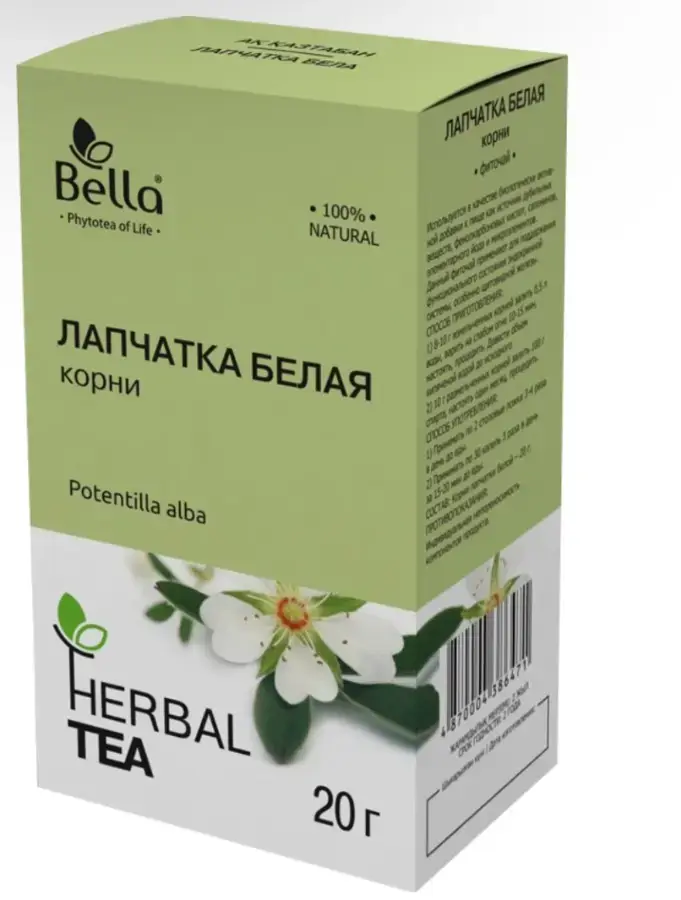 Лапчатка белая 20г (фито-чай "Белла")